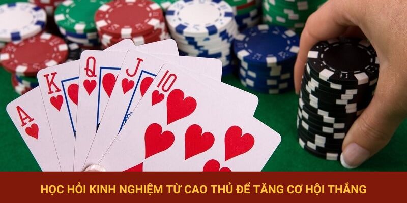 Học hỏi kinh nghiệm của cao thủ lão làng để dễ thắng hơn