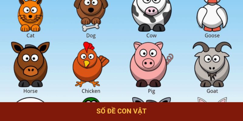 số đề con vật